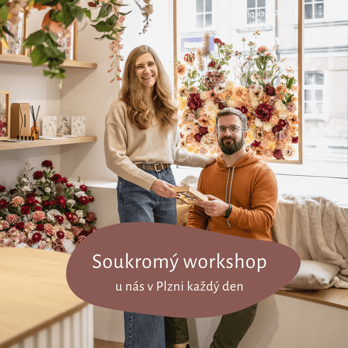 Soukromý workshop u nás v Plzni každý den