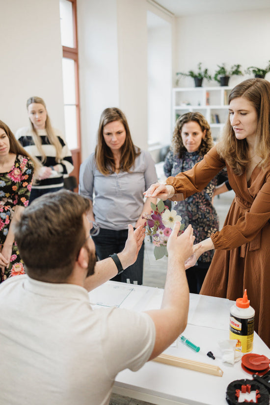 Květinový workshop tvorba obrazu - PLZEŇ 5.9.2026
