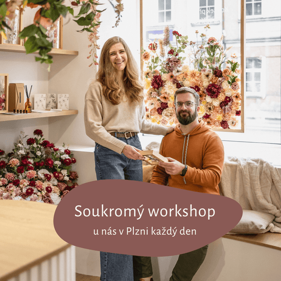 Soukromý květinový workshop - každý všední den 🌸
