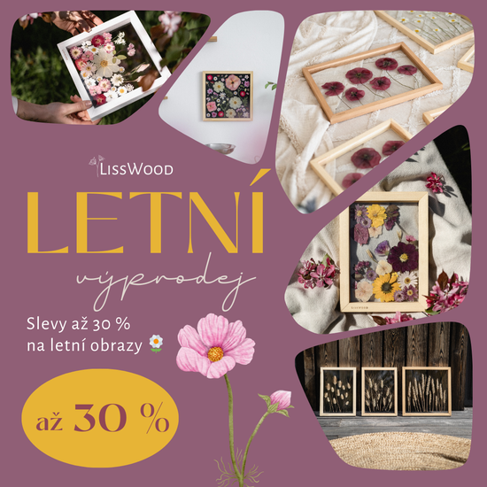 Letní výprodej 🌸 LissWood