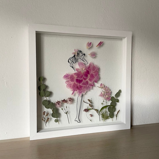 Vlající pivoňkové šaty