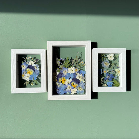 Posezení u lesní tůně - sada obrazů 1x S a 2x XS (Kopie) (Kopie)