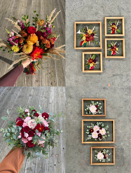 Dárkový poukaz - obraz ze svatební kytice